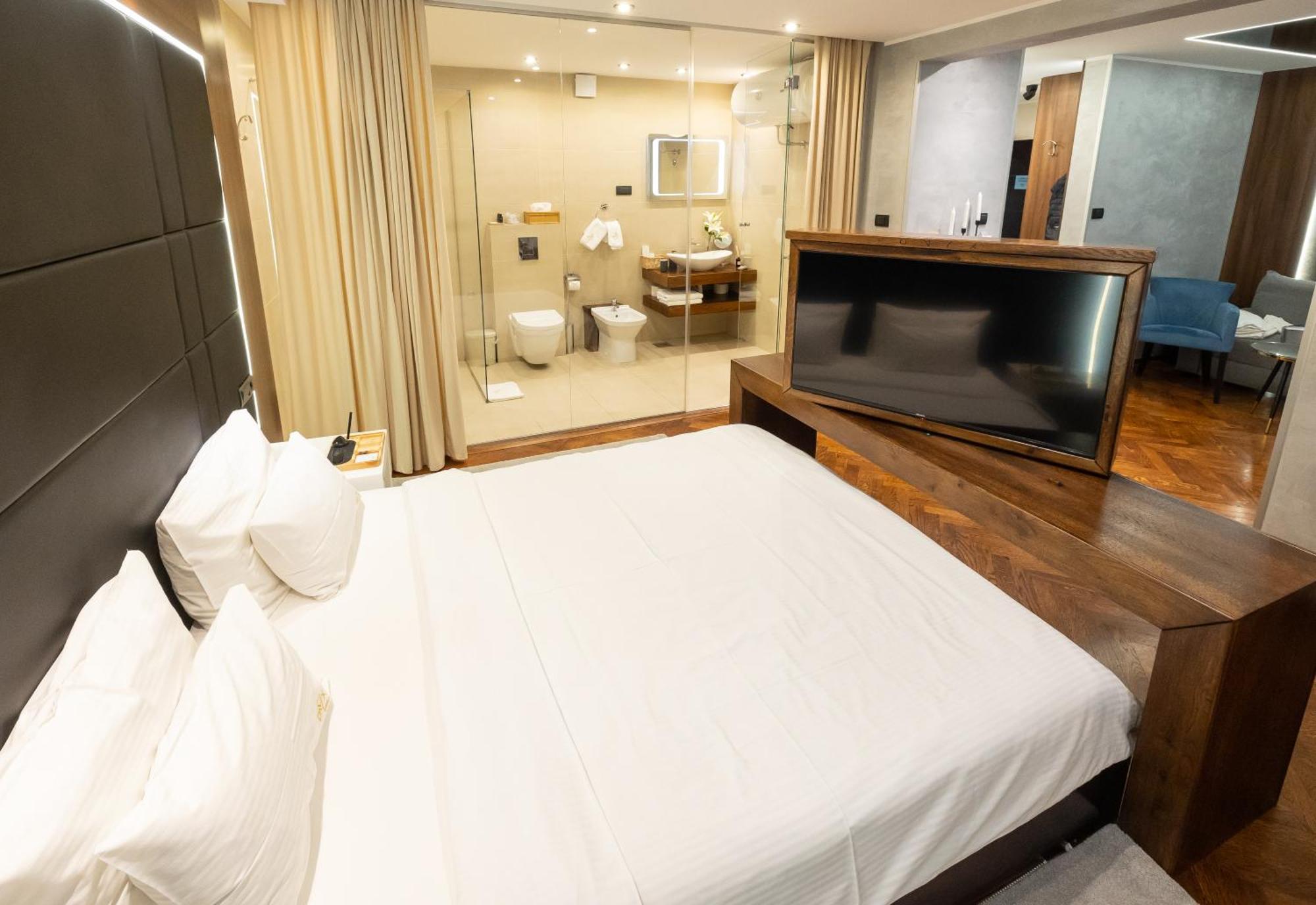 Onyx Luxury Apartments Belgrado Buitenkant foto